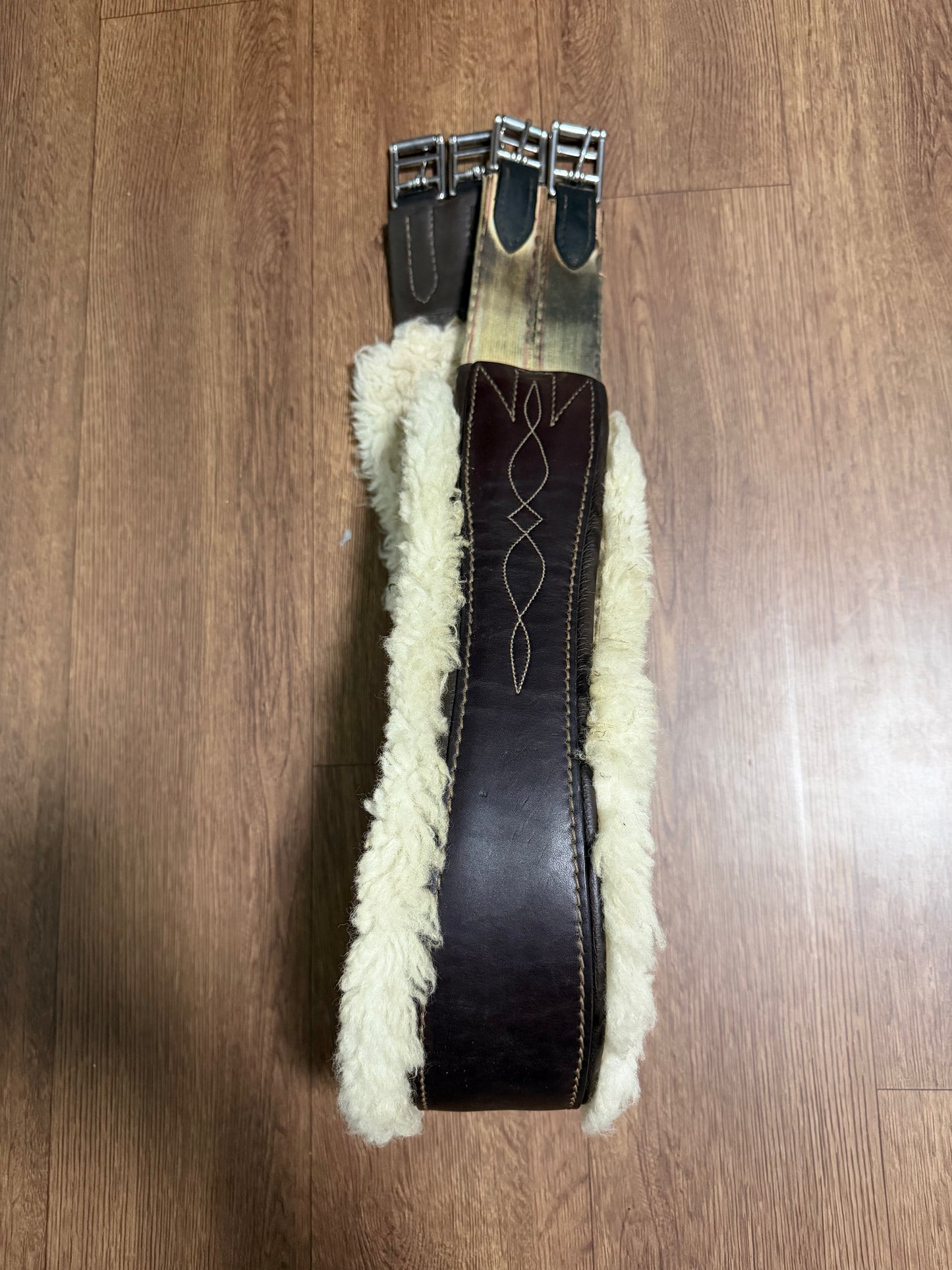 48” Edgewood Leather Girth